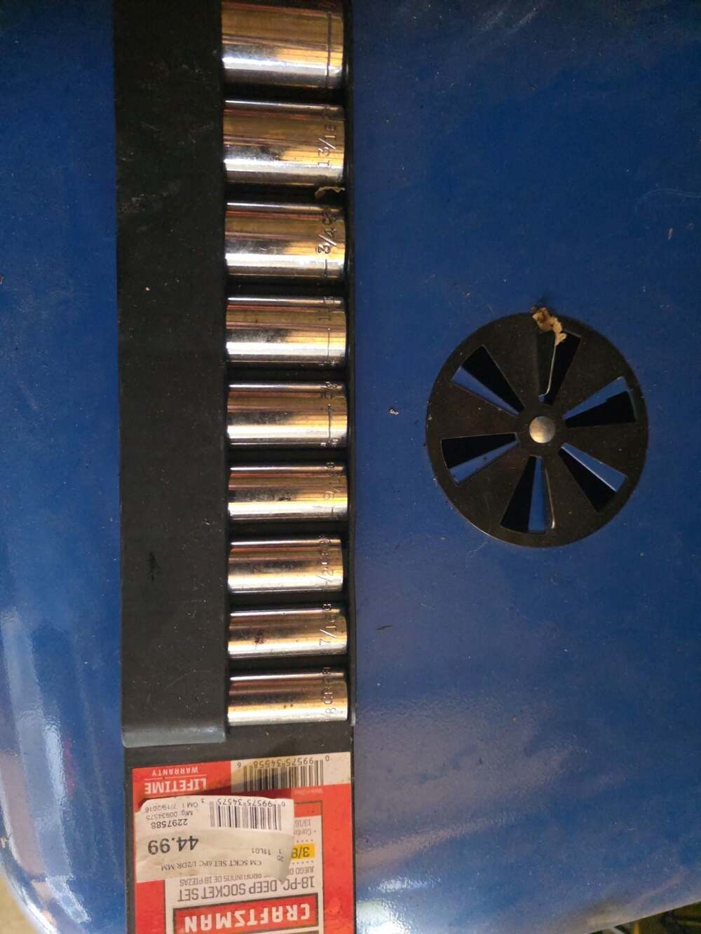 Craftsman 18-PC Deep Socket Set 1/2-Inch Drive SAE